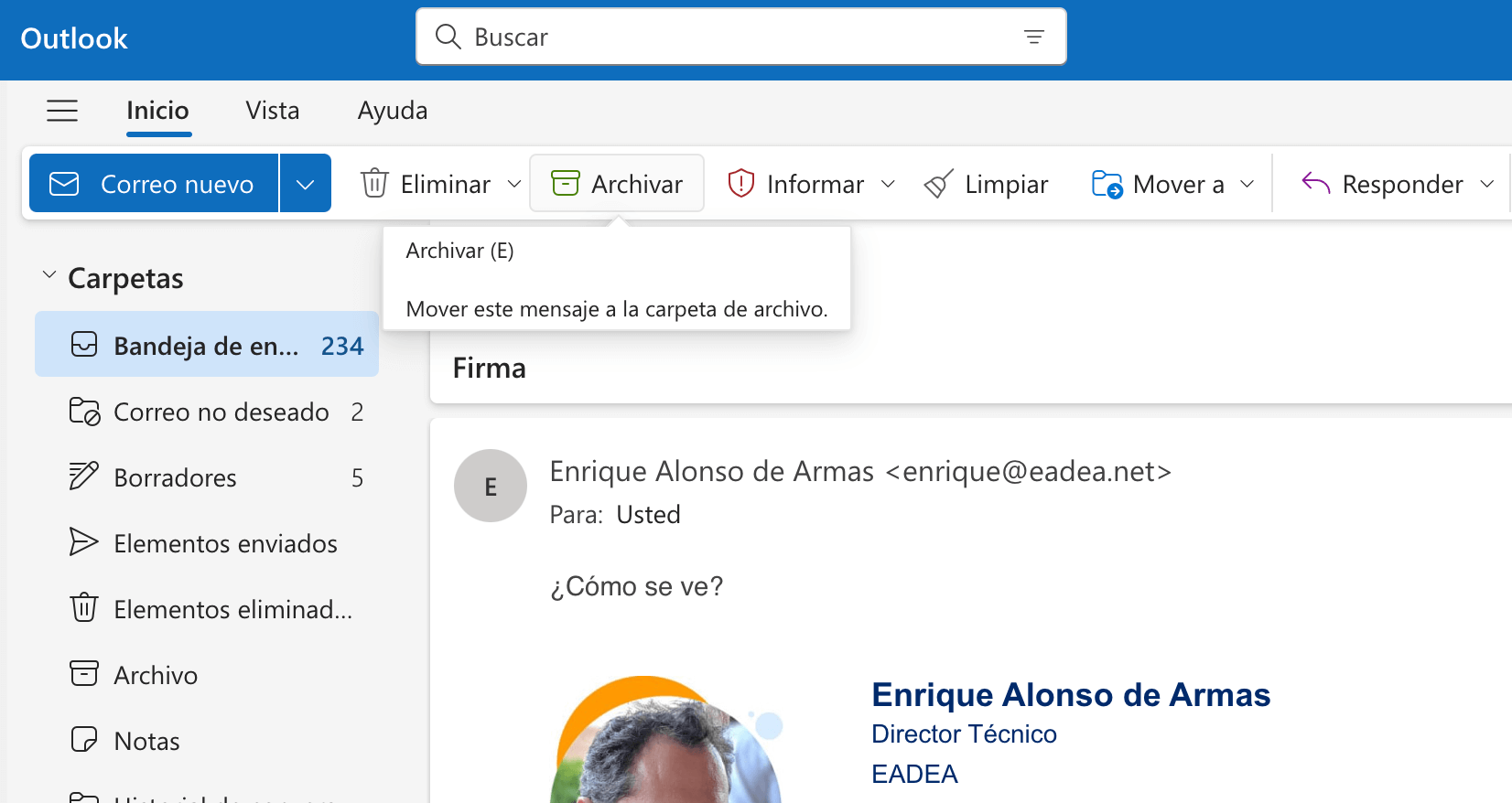 opcion-archivar-correos-en-outlook