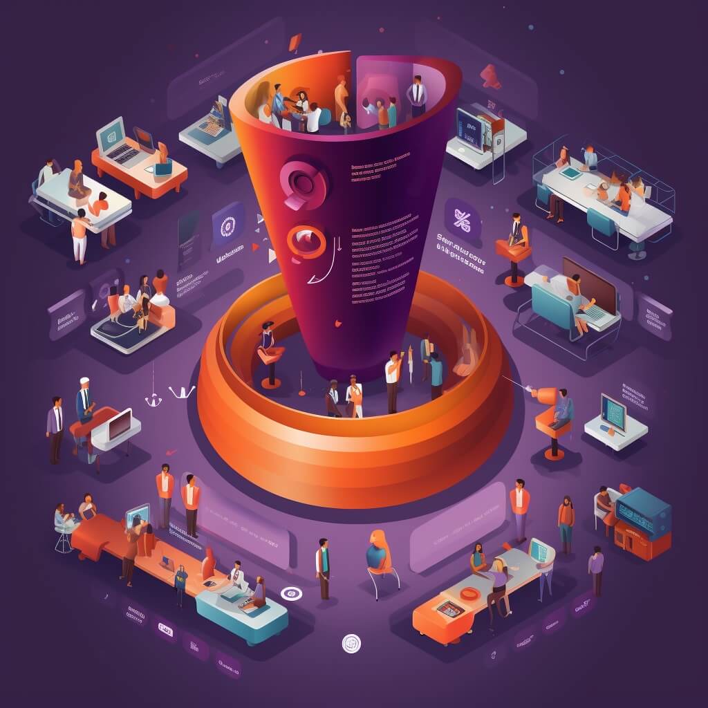 Embudo de conversión de Inbound Demand Generation